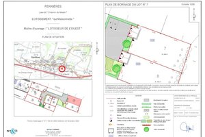 Terrain Vente Ferrières  458m² 89730€