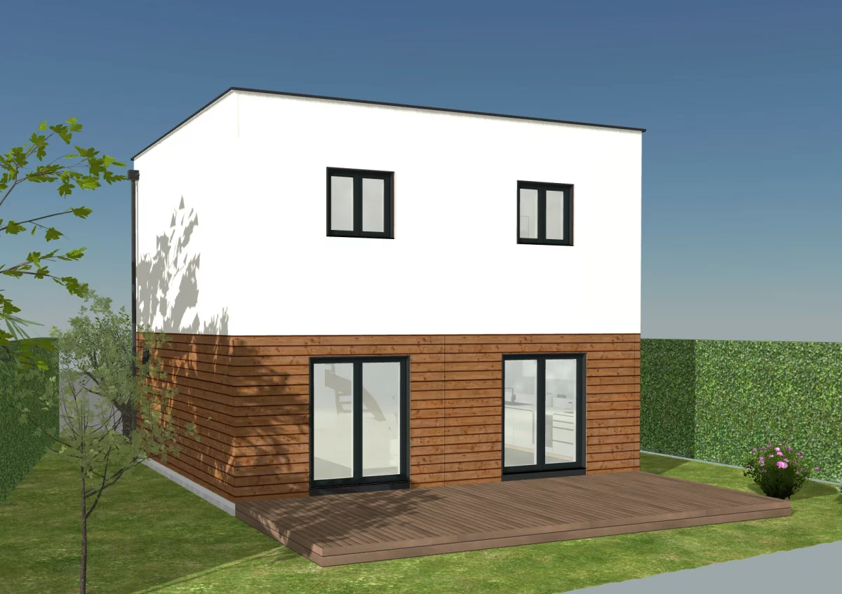 Terrain + maison 86 m²