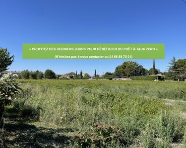 Terrain 166 m² Camaret-sur-Aigues