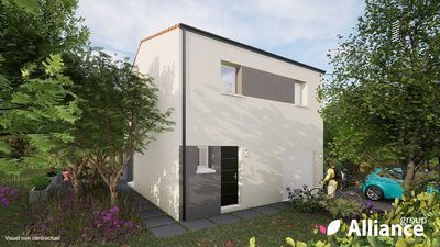 Projet de construction d'une maison neuve de 92.07 m² avec terrain à OUDON (44) 
