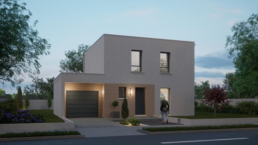 Terrain constructible + maison de 96 m² à Saverne