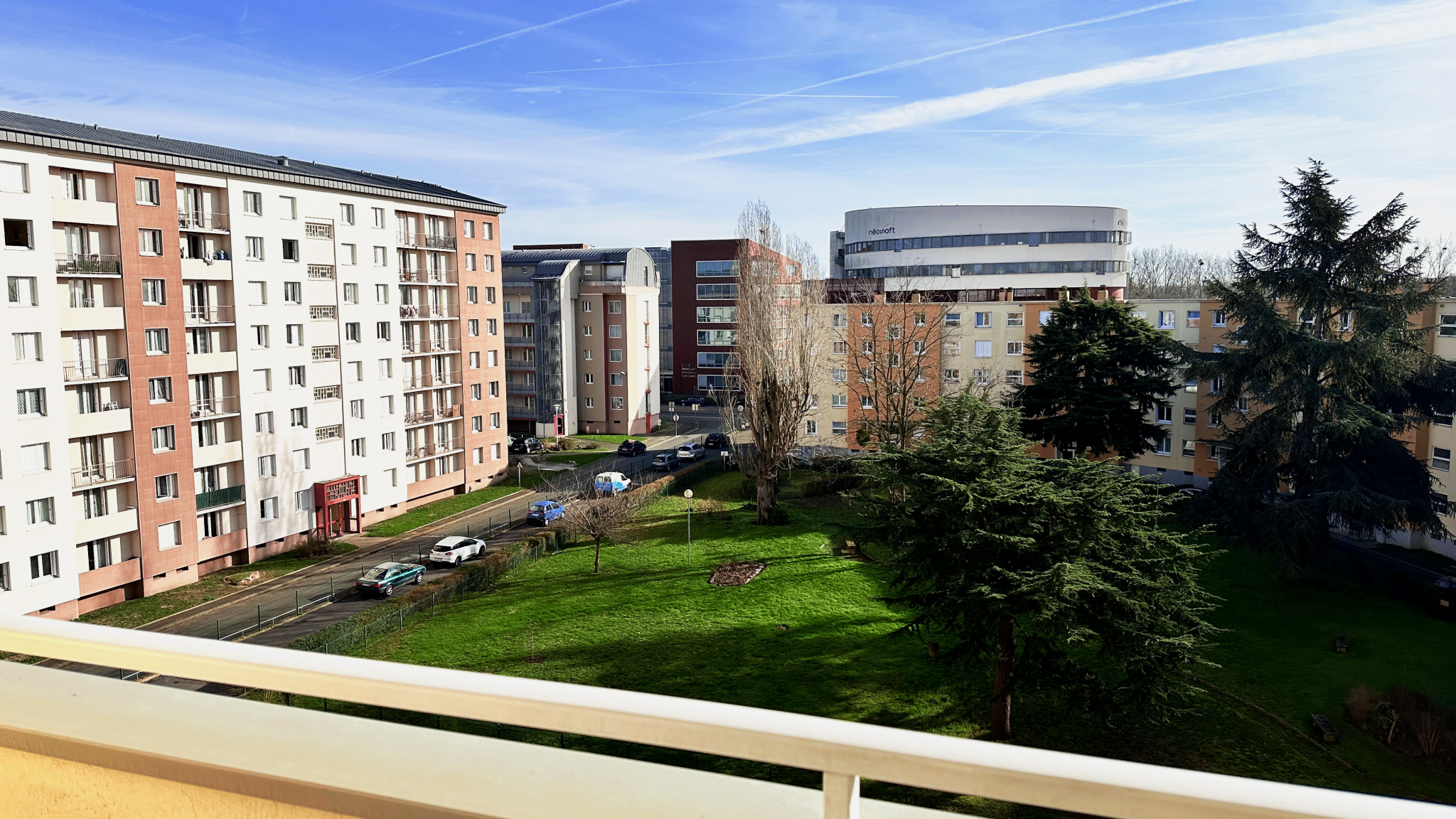 Appartement T3 avec balcon, cave et parking - Le Mans Gare -