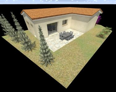 Portes-les-Valence - Maison NEUVE de 66m2 avec jardin