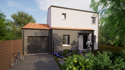 Projet de construction d'une maison neuve de 107.07 m² avec terrain à VEZINS (49)