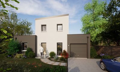 Maison neuve de 108.08 m² avec terrain à MONTREUIL-SUR-LOIR (49)