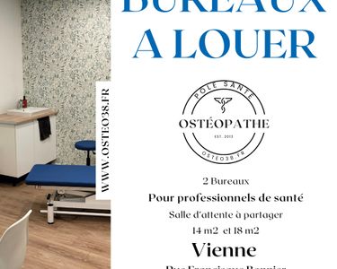 Bureau à louer dans un pole santé