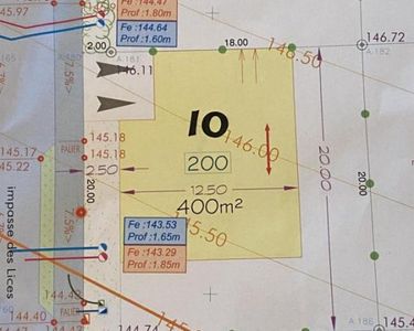 Terrain 400 m² Breal Sous Vitre