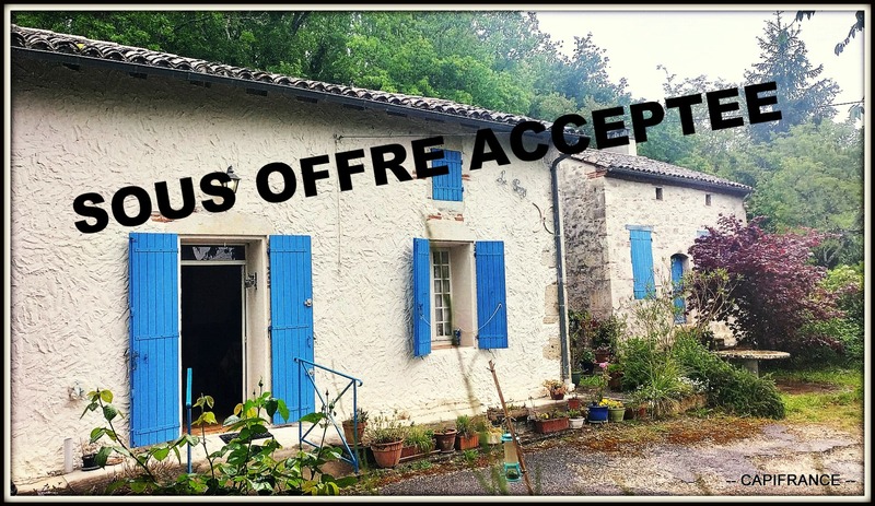 Dpt Lot et Garonne (47), à vendre CLERMONT SOUBIRAN maison P0