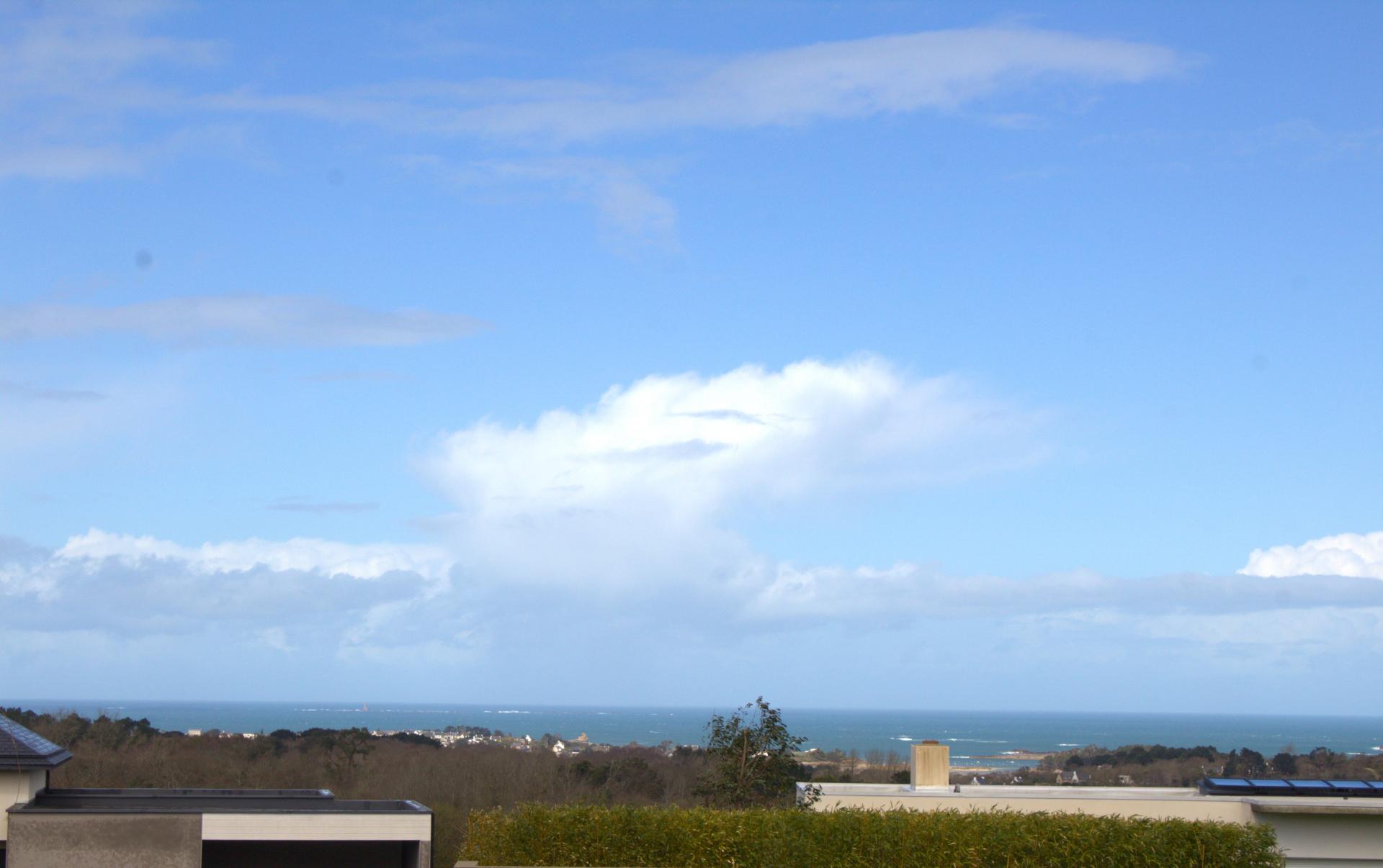 Trébeurden - Terrain à bâtir, vue mer