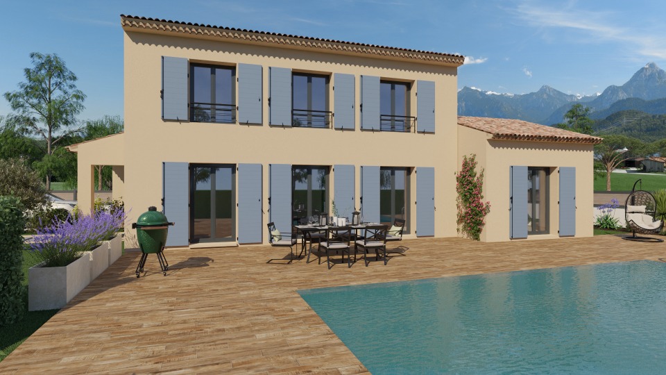 Terrain + maison 130 m²