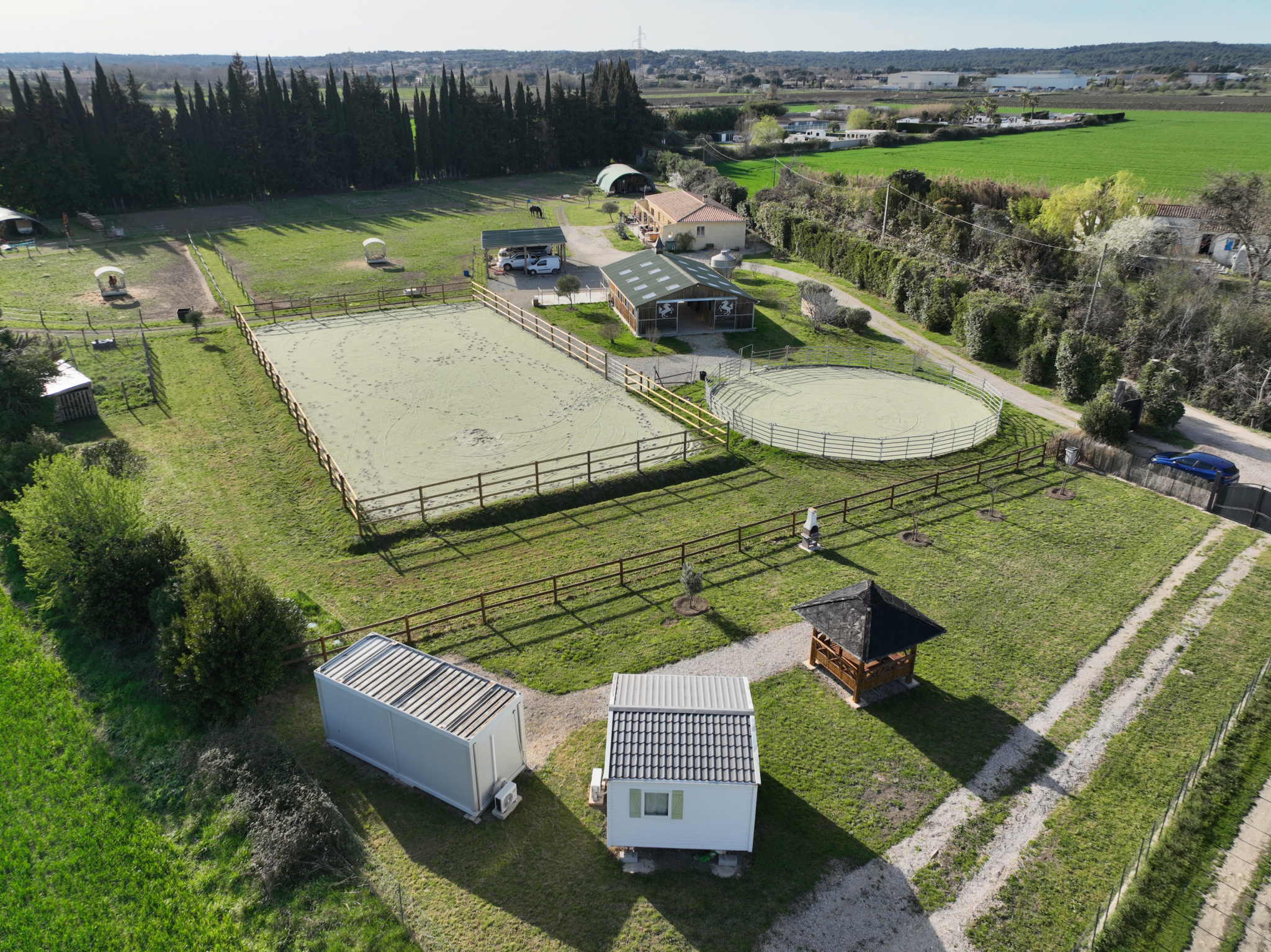 VENTE PROPRIÉTÉ ÉQUESTRE AVEC VILLA PLAIN-PIED, 98 M2 4 PIÈC 