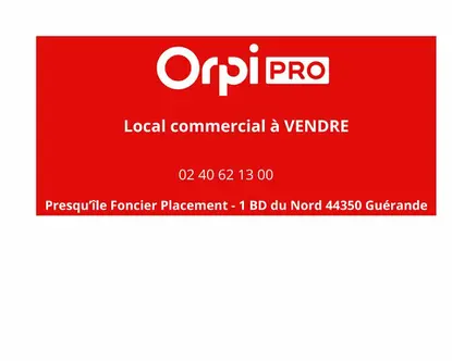 LOCAL COMMERCIAL A VENDRE