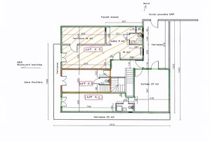 À louer : Local commercial de 43,7 m2