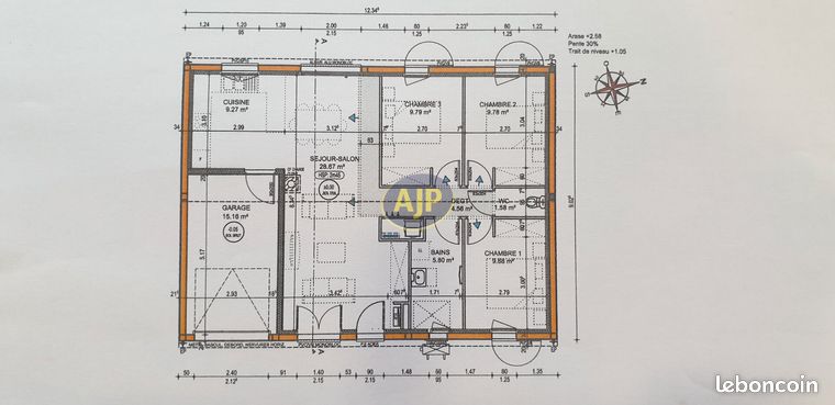 Maison 4 pièces 79 m²