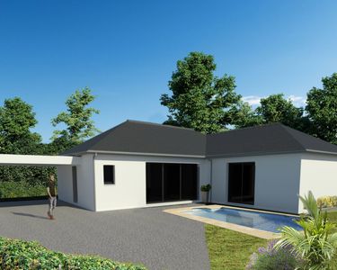 Maison neuve de 115 m² habitables + Carport de 23 m² SOUMOULOU