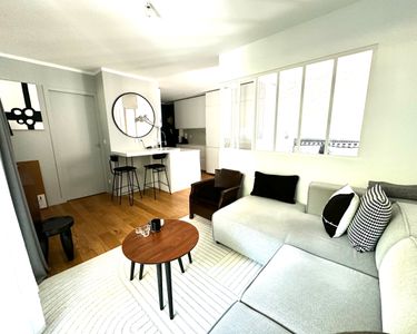 Appartement meublé 2p 30 m² + terrasse 18 m² + piscine 