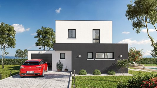 Terrain constructible + maison de 88 m² à Galfingue