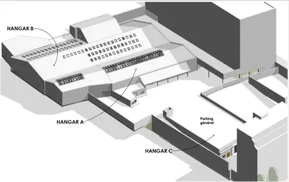 A louer entrepôt de 4180m² divisibles à partir de 873m²