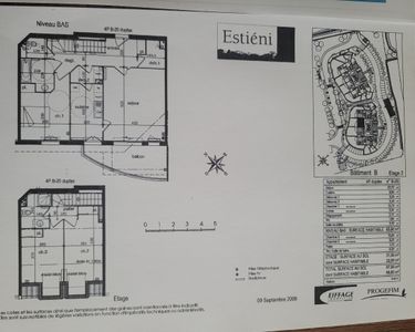 Duplex dernier étage - Garage et parking. Libre à la vente