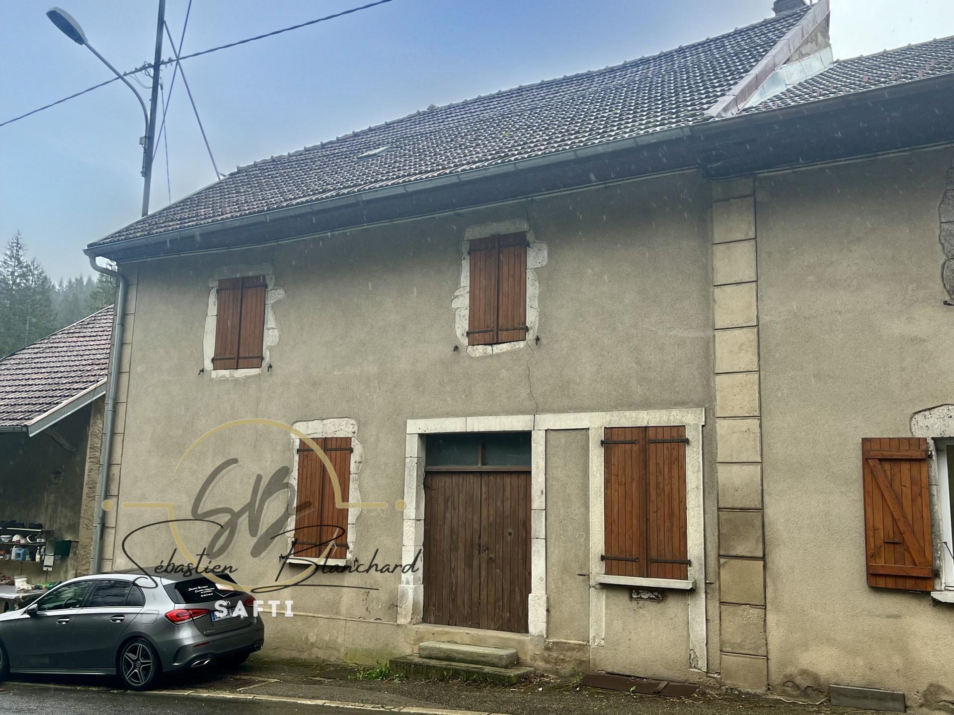 Maison de 150m² à Réhabiliter au Hameau de La Voute, Commune de Saint-Germain-de-Joux