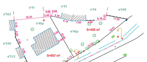 Terrain 455m2 centre Saint Gildas De Rhuys