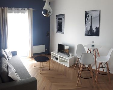 Studio meublé 23m², centre ville et RER