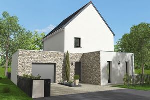 Projet de construction d'une maison 102 m² avec terrain ...