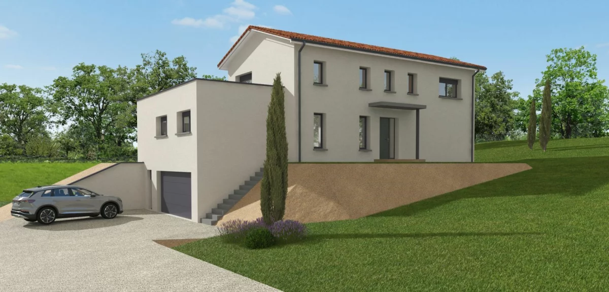 Terrain + maison 147 m²