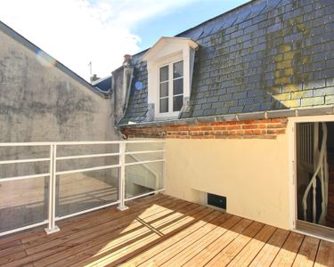 Maison 4 PP - 2 terrasses centre ville