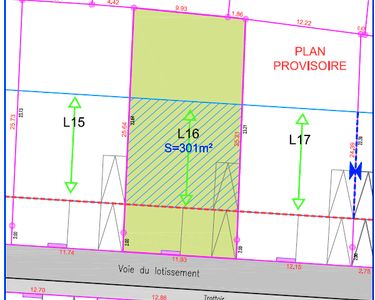 Terrain 301 m² LE RELECQ KERHUON 