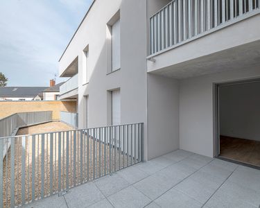 Appartement T2 de 50 m² avec terrasse de 11 m² dans immeuble de 2024 - BOURG MORDELLES