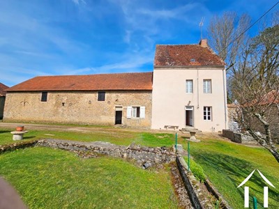 Farmhouse with Several buildings and land