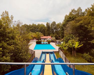 Camping OUVERT à l'année LANDES 40 mobile home