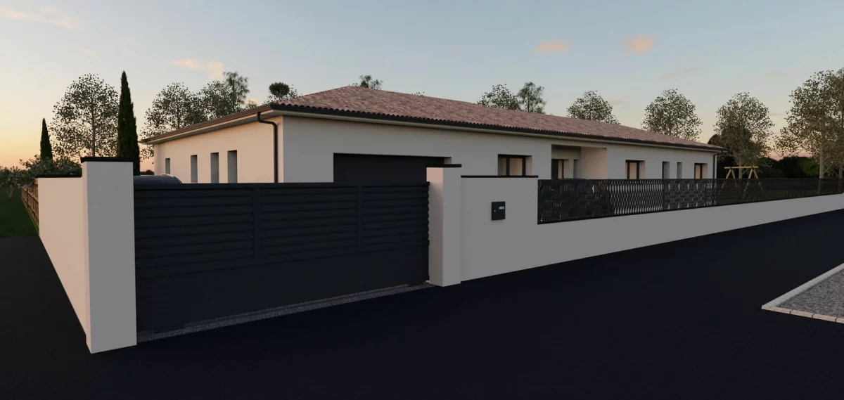 Terrain + maison 99 m²