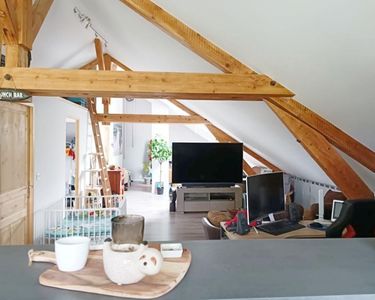 F3 à vendre avec garage et jardin privé