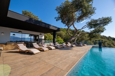 Location : Villa de luxe, vue mer et piscine - Porticcio, Corse- 