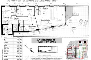 Appartement 5 pièces 129 m²