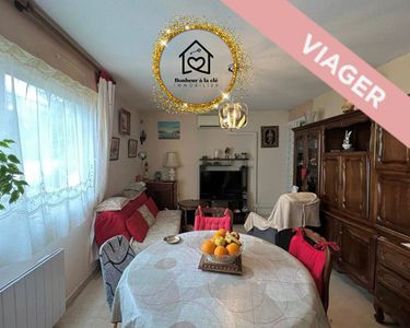 Appartement en viager 2 pièces 46 m²