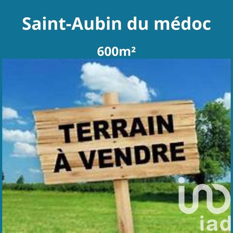 Terrain Vente Saint-Aubin-de-Médoc  600m² 263000€