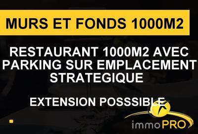 Vente Fonds de commerce / Restaurant - 1000 m²