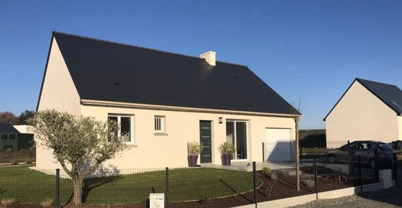 PP5GI - Plain Pied de 3 Chambres avec garage intégré - Maisons Le Masson - 83 m²