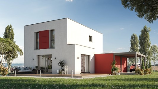 Terrain constructible + maison de 113 m² à Niffer