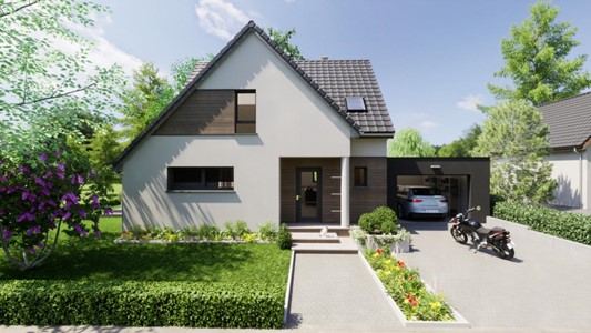 Maison Neuf Jebsheim 5p 110m² 356980€