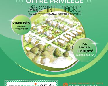 Terrains à bâtir à Gahard - OFFRE PRIVILÈGE Terre & Toit aménageur du Département 35