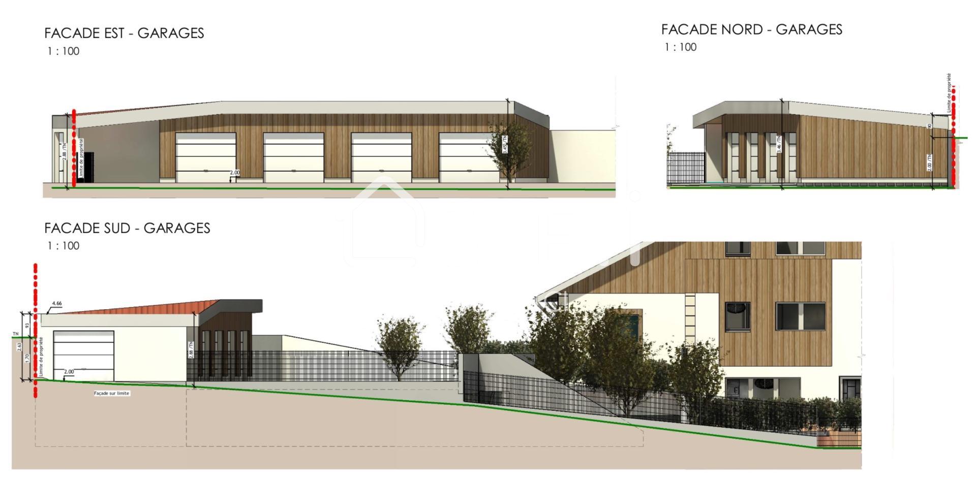 Garage en programme Neuf situé aux Fins de 22m2