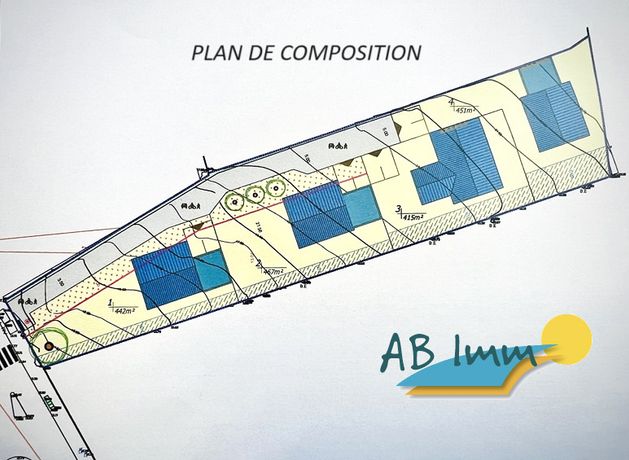 Terrain 442 m² 