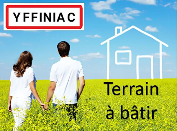 A VENDRE, YFFINIAC, les Villes Herve, Terrain Viabilise de 710 m2 constructible, hors lotissement.