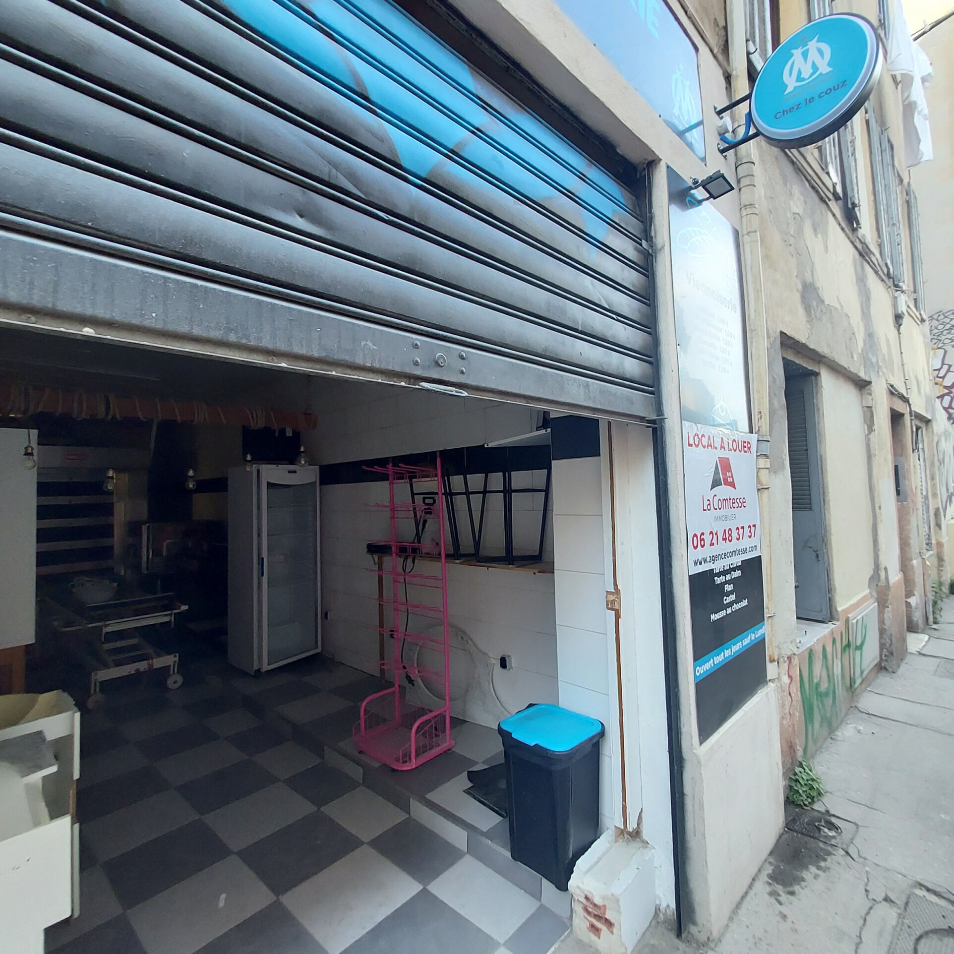 Location Local commercial 61 m² à Marseille 650 € CC /mois