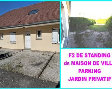 F2 45m² avec jardin privatif et 2 places de parking - St-André-Les-Vergers