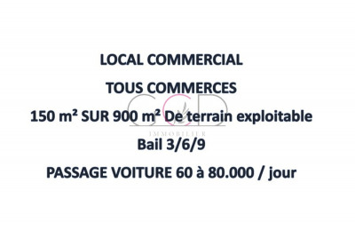 Local commercial 150 m²